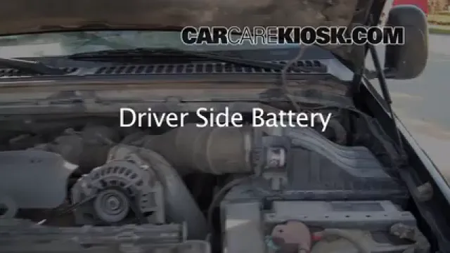 2002 Ford F-250 Super Duty Lariat 7.3L V8 Turbo Diesel Extended Cab Pickup (4 Door) Batterie Début de saut